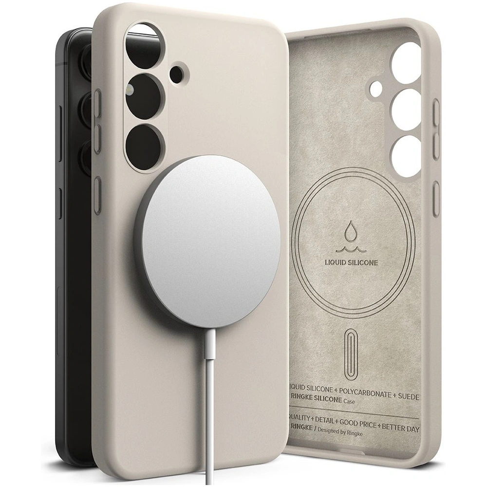 Hurtownia GSM - Case Ringke Silikon Magnetic MagSafe Samsung Galaxy S24 Stein - RGK1943 - {ean13} - Hurt