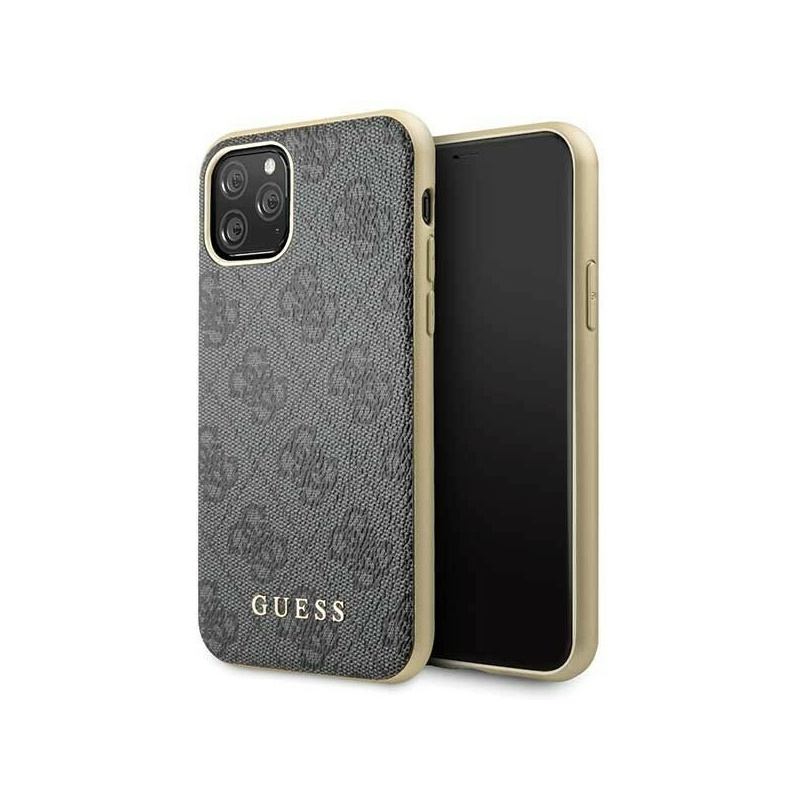 Guess Distributor - 3700740461815 - GUE149GRY - Guess GUHCN58G4GG iPhone 11 Pro grey hard case 4G Collection - B2B homescreen