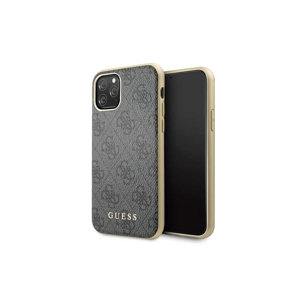Hurtownia GSM - Etui Guess GUHCN58G4GG Apple iPhone 11 Pro szary/grey hard case 4G Collection - GUE149GRY - {ean13} - Hurt