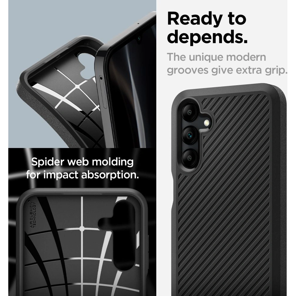 Hurtownia GSM - Etui Spigen Core Armor Samsung Galaxy A15 4G / 5G Matte Black - SPN3329 - {ean13} - Hurt