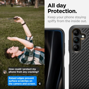 Hurtownia GSM - Etui Spigen Core Armor Samsung Galaxy A15 4G / 5G Matt Fekete - SPN3329 - {ean13} - Hurt
