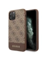 Etui Guess GUHCN58G4GLBR Apple iPhone 11 Pro brązowy/brown hard case 4G Stripe Collection