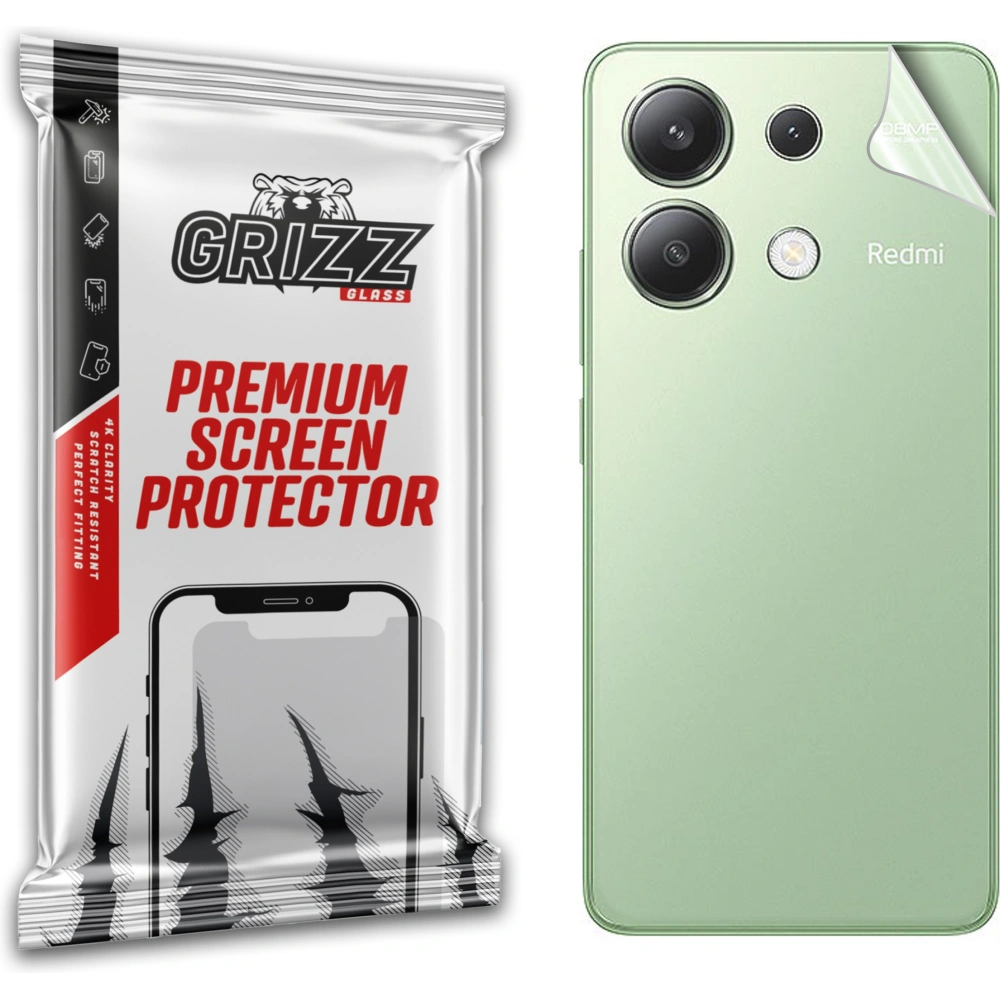 Hurtownia GSM - Fólia a hátuljára GrizzGlass UltraSkin Xiaomi Redmi Note 13 4G-hoz - GRZ8567 - {ean13} - Hurt