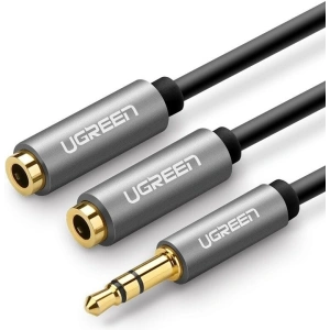 Audio splitter AUX UGREEN Cable jack 3,5 mm, 20cm