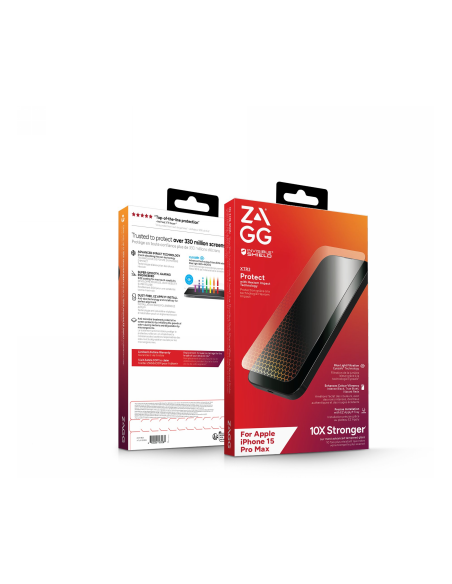 ZAGG InvisibleShield Glass XTR3 Screen Protector for iPhone 15 Pro Max