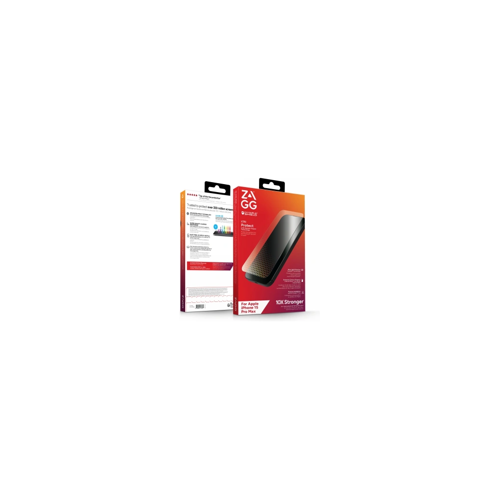 Hurtownia GSM - Zagg InvisibleShield XTR3 edzett üveg Apple iPhone 15 Pro Max - ZAG75 - {ean13} - Hurt
