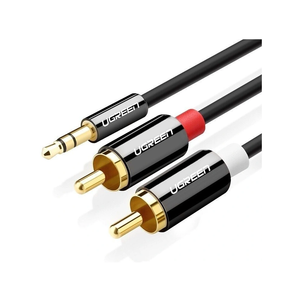 Hurtownia GSM - Przewód 3,5mm Jack do 2RCA (Cinch) UGREEN 1m - UGR164 - {ean13} - Hurt