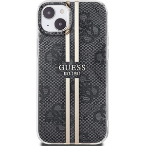 Hurtownia GSM - Etui Guess GUHCP15MH4PSEGK Apple iPhone 15 Plus / 14 Plus hardcase IML 4G Gold Stripe černý/black - GUE3185 - {ean13} - Hurt