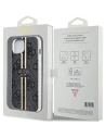 Wholesale Guess GUHCP15MH4PSEGK Apple iPhone 15 Plus / 14 Plus hardcase IML 4G Gold Stripe black - GUE3185 - {ean13} - Hurt