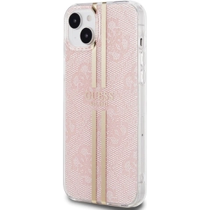 Hurtownia GSM - Etui Guess GUHCP15MH4PSEGP Apple iPhone 15 Plus / 14 Plus hardcase IML 4G Gold Stripe roz/roz - GUE3186 - {ean13} - Hurt