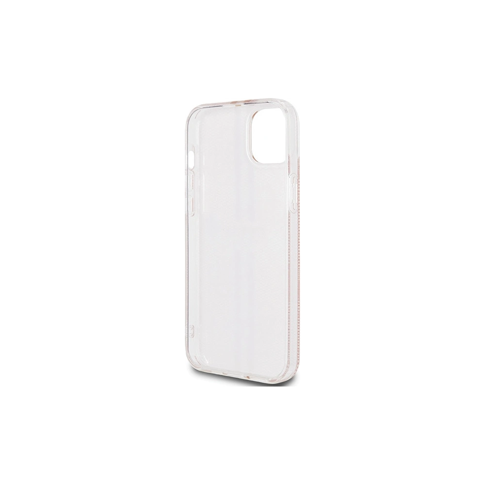 Hurtownia GSM - Case Guess GUHCP15MH4PSEGP Apple iPhone 15 Plus / 14 Plus Hartschale IML 4G Goldstreifen rosa/pink - GUE3186 - {ean13} - Hurt
