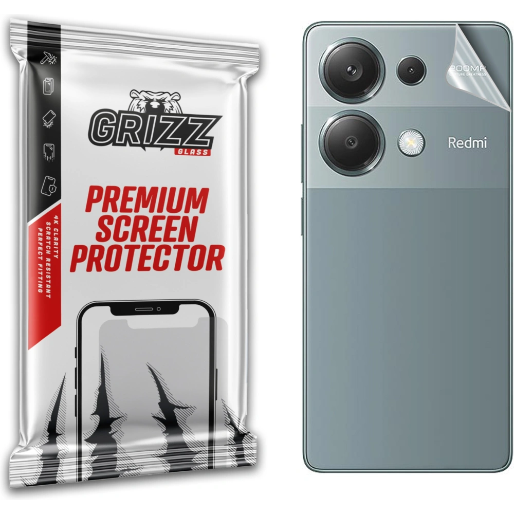 Hurtownia GSM - Fólie na zadní stranu GrizzGlass UltraSkin pro Xiaomi Redmi Note 13 Pro 4G - GRZ8571 - {ean13} - Hurt