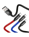 Wholesale USB Baseus Cable 3in1 USB-C / Lightning / Micro 3A 1,2m Black - BSU622BLK - {ean13} - Hurt