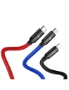 Hurtownia GSM - Kabel USB Baseus 3w1 USB-C / Lightning / Micro 3A 1,2m (czarny) - BSU622BLK - {ean13} - Hurt