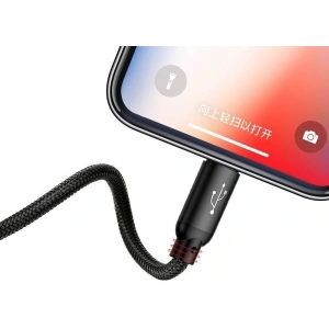 Hurtownia GSM - Kabel USB Baseus 3w1 USB-C / Lightning / Micro 3A 1,2m (czarny) - BSU622BLK - {ean13} - Hurt