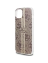 Hurtownia GSM - Etui Guess GUHCP15SH4PSEGW Apple iPhone 15 / 14 / 13 hardcase IML 4G Gold Stripe brązowy/brown - GUE3193 - {ean13} - Hurt