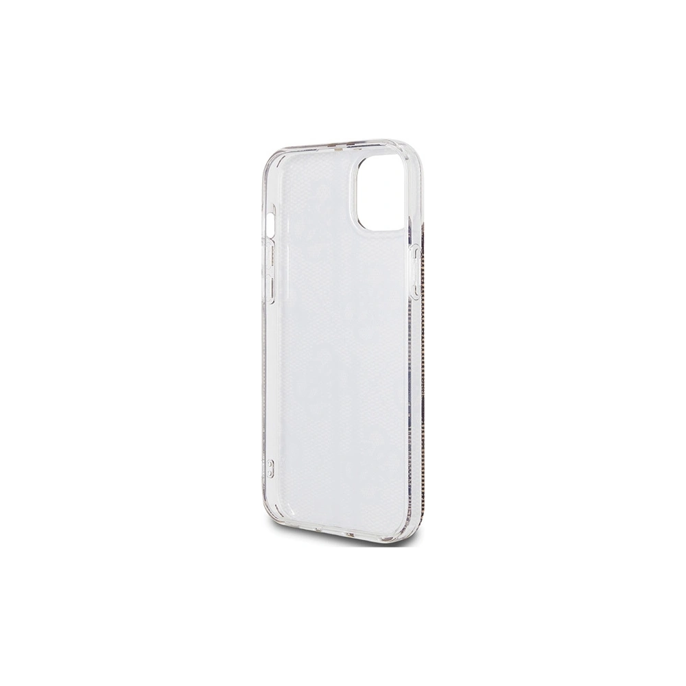 Hurtownia GSM - Case Guess GUHCP15SH4PSEGW Apple iPhone 15 / 14 / 13 Hardcase IML 4G Gold Stripe braun/brown - GUE3193 - {ean13} - Hurt