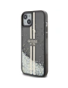 Hurtownia GSM - Etui Guess GUHCP15SLFCSEGK Apple iPhone 15 / 14 / 13 hardcase Liquid Glitter Gold Stripes negru/black - GUE3194 - {ean13} - Hurt