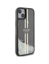 Hurtownia GSM - Etui Guess GUHCP15SLFCSEGK Apple iPhone 15 / 14 / 13 hardcase Liquid Glitter Gold Stripes negru/black - GUE3194 - {ean13} - Hurt