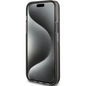 Hurtownia GSM - Case Guess GUHCP15SLFCSEGK Apple iPhone 15 / 14 / 13 Hardcase Liquid Glitter Gold Stripes schwarz/black - GUE3194 - {ean13} - Hurt