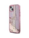 Hurtownia GSM - Etui Guess GUHCP15SLFCSEGP Apple iPhone 15 / 14 / 13 hardcase Liquid Glitter Gold Stripes rozie/pink - GUE3195 - {ean13} - Hurt
