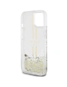 Hurtownia GSM - Etui Guess GUHCP15SLFCSEGT Apple iPhone 15 / 14 / 13 hardcase Liquid Glitter Gold Stripes transparent - GUE3196 - {ean13} - Hurt