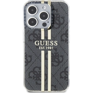 Hurtownia GSM - Etui Guess GUHCP15XH4PSEGK Apple iPhone 15 Pro Max hardcase IML 4G Gold Stripe černý/black - GUE3197 - {ean13} - Hurt