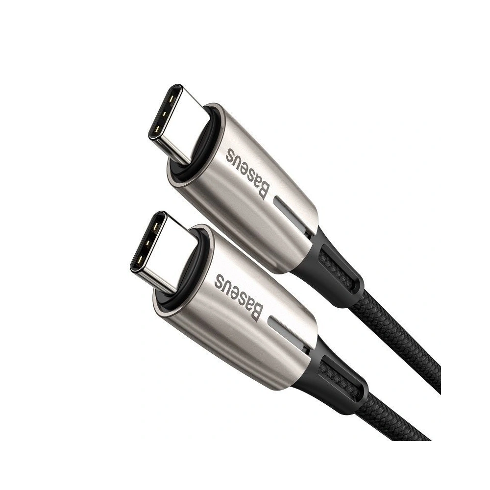 Hurtownia GSM - Kabel USB-C PD Baseus Water Drop Power Delivery 2.0 60W 1m (czarny) - BSU624BLK - {ean13} - Hurt