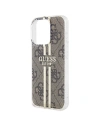 Wholesale Guess GUHCP15XH4PSEGW Apple iPhone 15 Pro Max hardcase IML 4G Gold Stripe brown - GUE3198 - {ean13} - Hurt