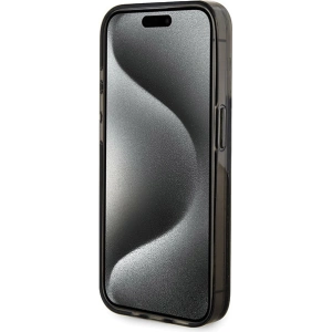 Hurtownia GSM - Case Guess GUHCP15XLFCSEGK Apple iPhone 15 Pro Max Hardcase Liquid Glitter Gold Stripes schwarz/black - GUE3199 - {ean13} - Hurt