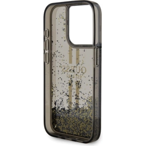 Hurtownia GSM - Case Guess GUHCP15XLFCSEGK Apple iPhone 15 Pro Max Hardcase Liquid Glitter Gold Stripes schwarz/black - GUE3199 - {ean13} - Hurt