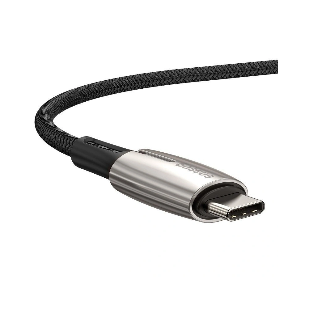 Hurtownia GSM - Kabel USB-C PD Baseus Water Drop Power Delivery 2.0 60W 1m (czarny) - BSU624BLK - {ean13} - Hurt