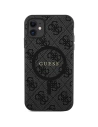 Wholesale Guess GUHMN61G4GFRK Apple iPhone 11 / XR hardcase 4G Collection Leather Metal Logo MagSafe black - GUE3205 - {ean13} - Hurt