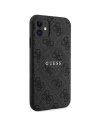 Hurtownia GSM - Etui Guess GUHMN61G4GFRK Apple iPhone 11 / XR hardcase 4G Collection Leather Metal Logo MagSafe černý/black - GUE3205 - {ean13} - Hurt