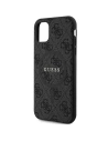 Wholesale Guess GUHMN61G4GFRK Apple iPhone 11 / XR hardcase 4G Collection Leather Metal Logo MagSafe black - GUE3205 - {ean13} - Hurt