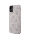 Wholesale Guess GUHMN61G4GFRP Apple iPhone 11 / XR hardcase 4G Collection Leather Metal Logo MagSafe pink - GUE3206 - {ean13} - Hurt