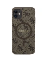 Wholesale Guess GUHMN61G4GFRW Apple iPhone 11 / XR hardcase 4G Collection Leather Metal Logo MagSafe brown - GUE3207 - {ean13} - Hurt