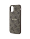 Hurtownia GSM - Case Guess GUHMN61G4GFRW Apple iPhone 11 / XR Hardcase 4G Collection Leder Metall-Logo MagSafe braun/brown - GUE3207 - {ean13} - Hurt