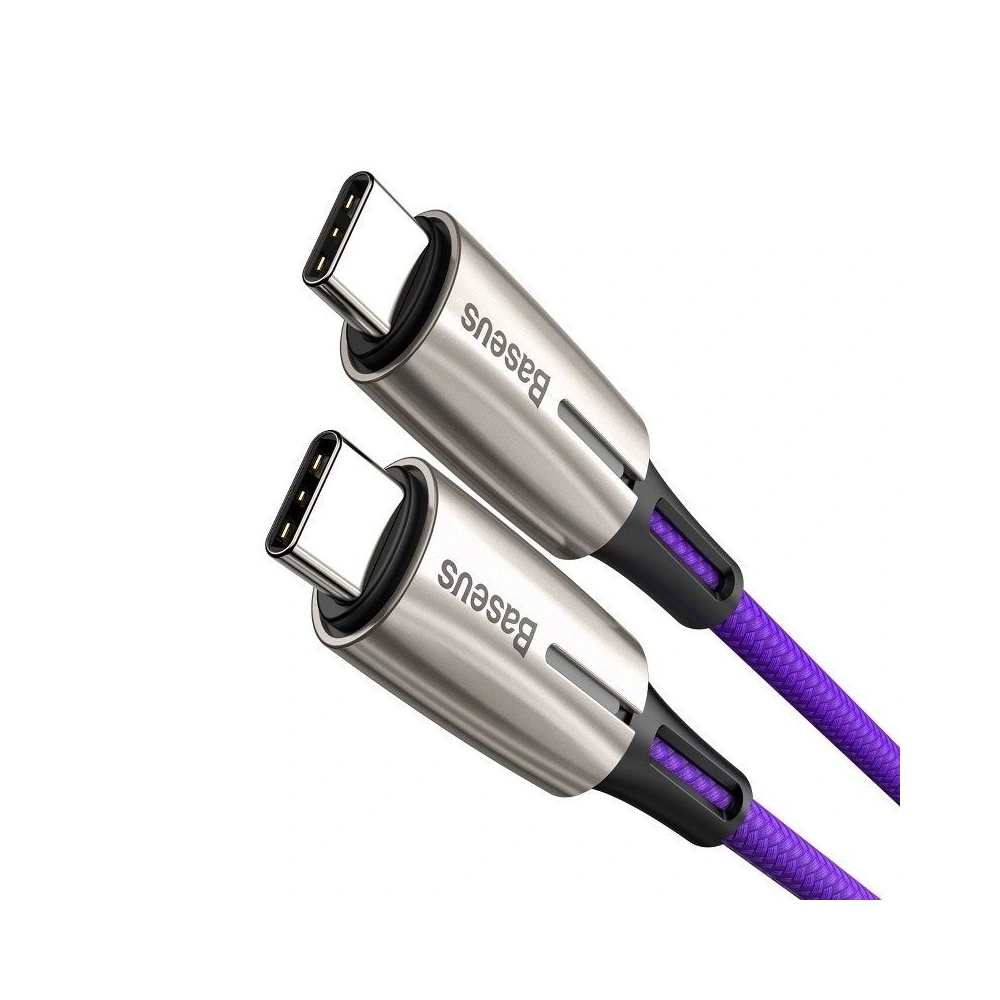 Hurtownia GSM - Cablul USB-C PD Baseus Water Drop Power Delivery 2.0 60W 1m (mov) - BSU625PRP - {ean13} - Hurt