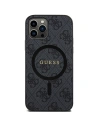 Hurtownia GSM - Etui Guess GUHMP12MG4GFRK Apple iPhone 12 / 12 Pro hardcase 4G Collection Leather Metal Logo MagSafe fekete/black - GUE3208 - {ean13} - Hurt