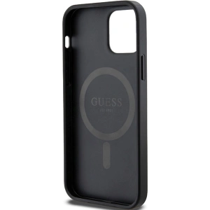 Hurtownia GSM - Etui Guess GUHMP12MG4GFRK Apple iPhone 12 / 12 Pro hardcase 4G Collection Leather Metal Logo MagSafe černý/black - GUE3208 - {ean13} - Hurt