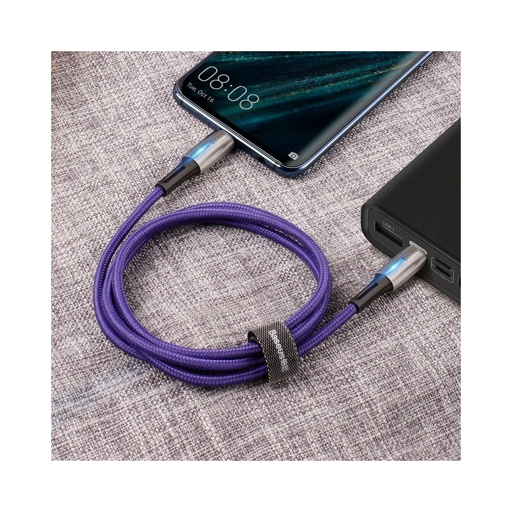 Hurtownia GSM - Cablul USB-C PD Baseus Water Drop Power Delivery 2.0 60W 1m (mov) - BSU625PRP - {ean13} - Hurt