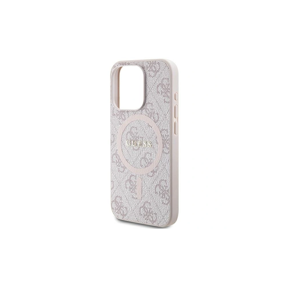 Hurtownia GSM - Etui Guess GUHMP13LG4GFRP Apple iPhone 13 / 13 Pro hardcase 4G Collection Leather Metal Logo MagSafe roz/pink - GUE3212 - {ean13} - Hurt