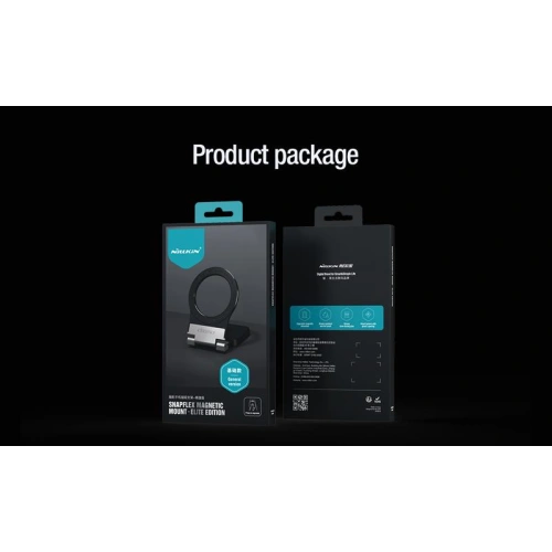 Uchwyt Nillkin SnapFlex Magnetic Mount-elite Edition, baza + SnapLink Air black/czarny