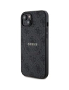 Hurtownia GSM - Etui Guess GUHMP14SG4GFRK Apple iPhone 14 / 15 hardcase 4G Collection Leather Metal Logo MagSafe czarne/black - GUE3221 - {ean13} - Hurt