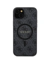 Hurtownia GSM - Etui Guess GUHMP14SG4GFRK Apple iPhone 14 / 15 hardcase 4G Collection Leather Metal Logo MagSafe czarne/black - GUE3221 - {ean13} - Hurt