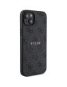 Hurtownia GSM - Etui Guess GUHMP14SG4GFRK Apple iPhone 14 / 15 hardcase 4G Collection Leather Metal Logo MagSafe czarne/black - GUE3221 - {ean13} - Hurt