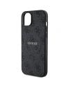 Hurtownia GSM - Etui Guess GUHMP14SG4GFRK Apple iPhone 14 / 15 hardcase 4G Collection Leather Metal Logo MagSafe czarne/black - GUE3221 - {ean13} - Hurt