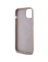 Hurtownia GSM - Case Guess GUHMP14SG4GFRP Apple iPhone 14 / 15 Hartschale 4G Collection Leder Metall-Logo MagSafe rosa/pink - GUE3222 - {ean13} - Hurt