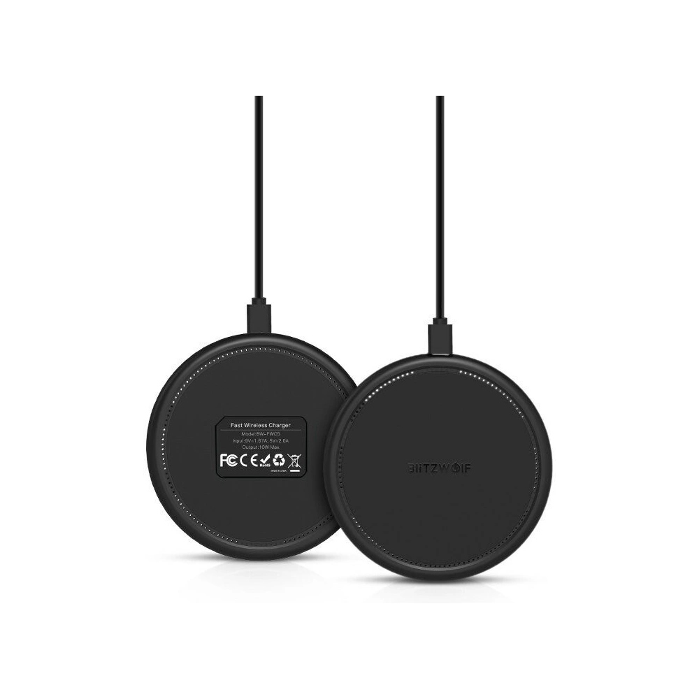 Hurtownia GSM - Bezprzewodowa ładowarka indukcyjna Qi BlitzWolf BW-FWC5 10W - BLZ168 - {ean13} - Hurt